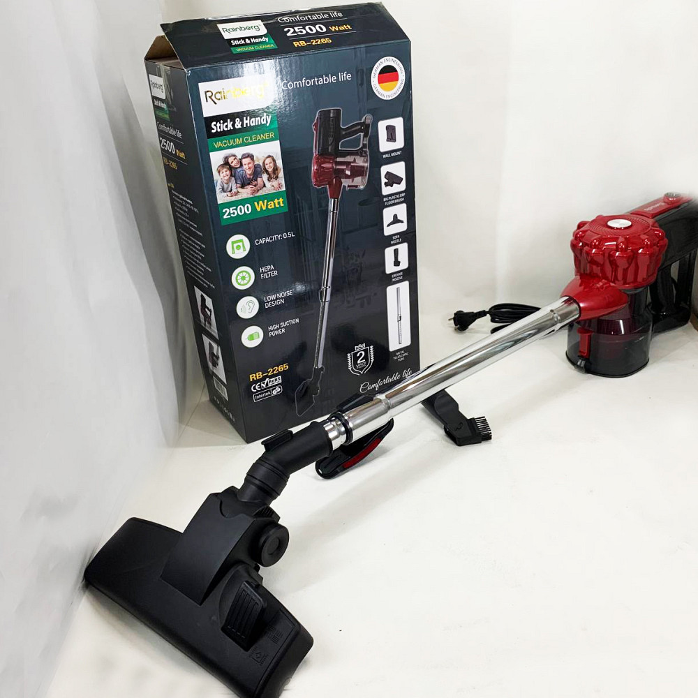 Вертикальный вакуумный пылесос Rainberg, Вертикальный электропылесос пылесос для дома BP-70 Львов - изображение 4