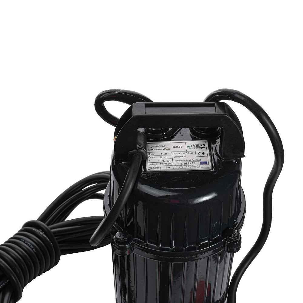 Насос дренажний VOLKS pumpe QDX5-9 0,75кВт Тернопіль - фото 2