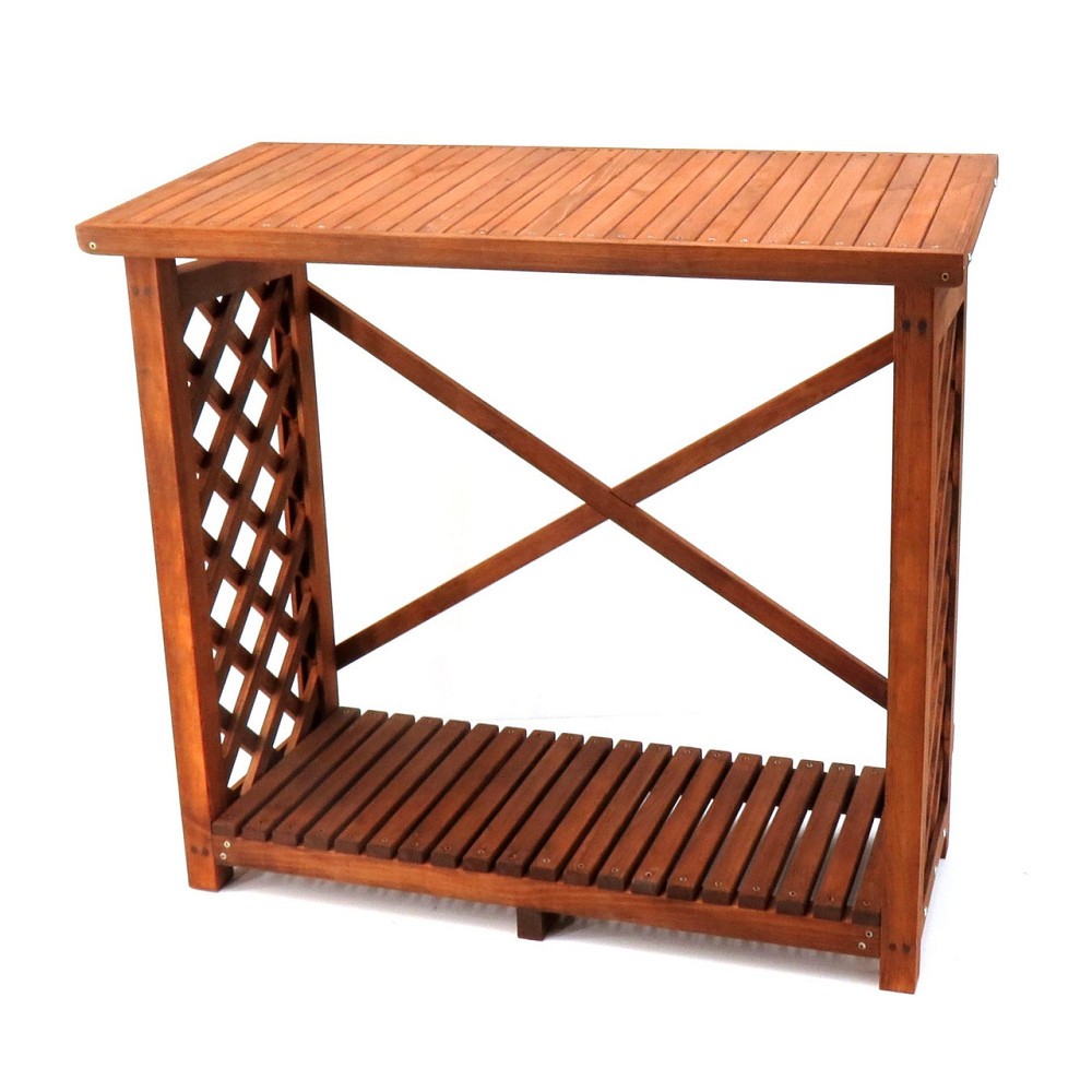 Дровница деревянная 