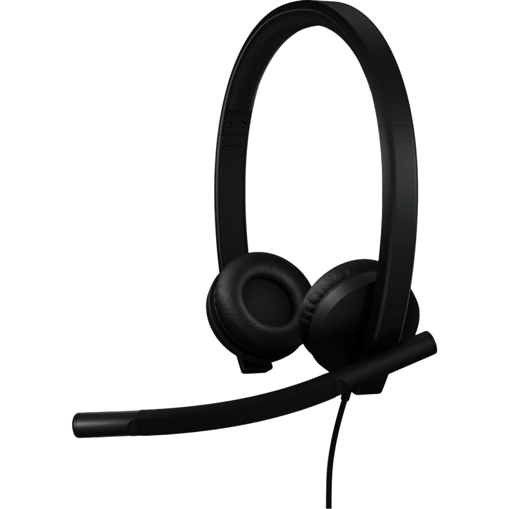 Гарнітура Logitech H570e Corded Mono BLACK-USB-A (981-001430) (7095238) Київ - фото 2