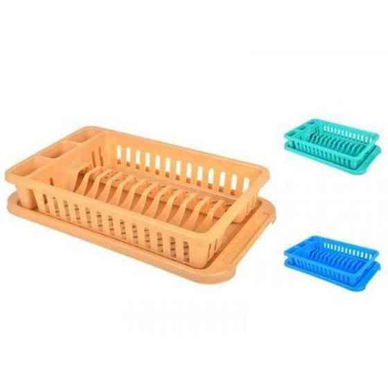 Сушка для посуды настольная 1-ярус (цвета в ассортименте) Харьков