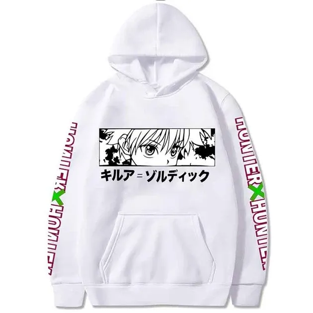 Худи, белая аниме для подростка мальчика 2765866444 размер 140 см Днепр - изображение 1