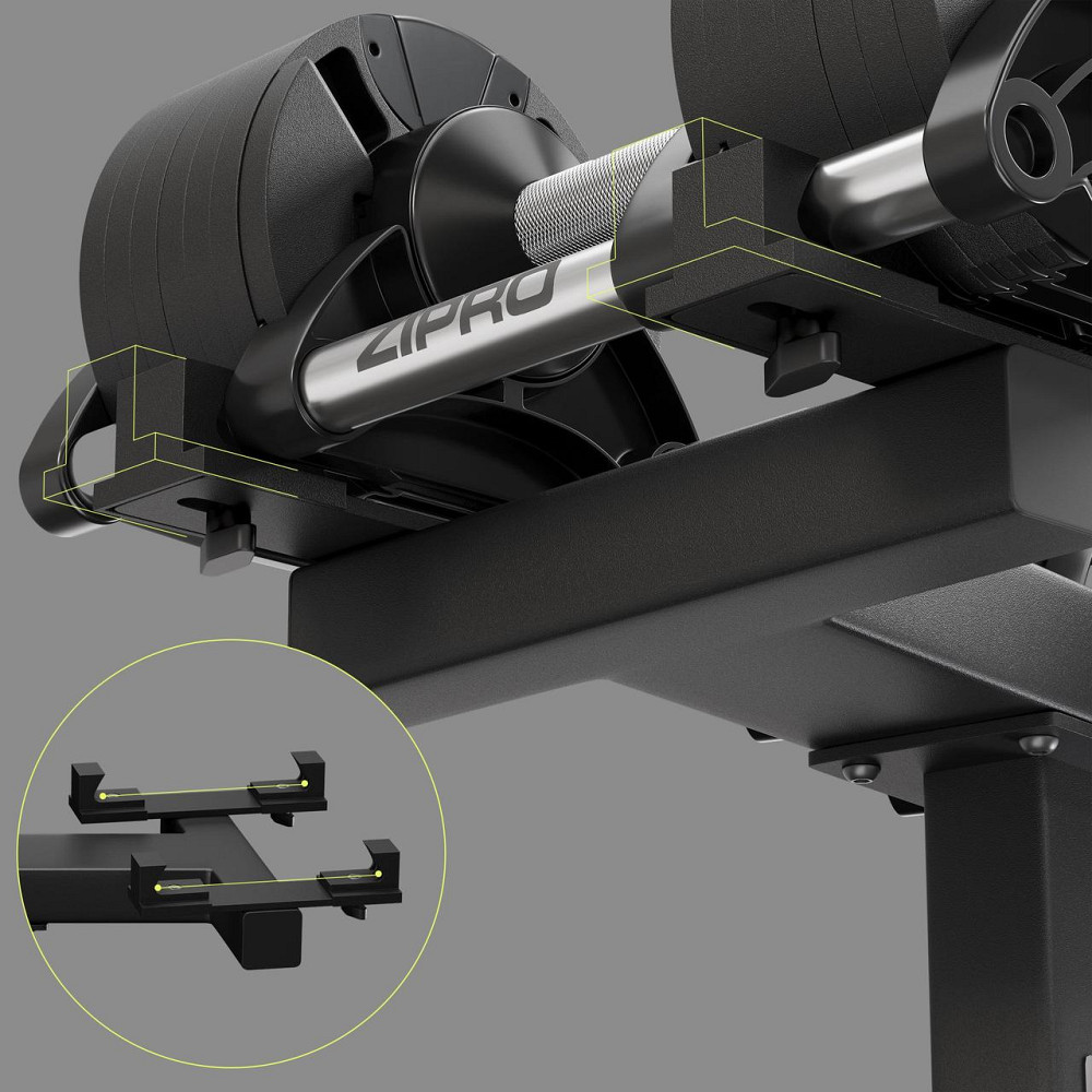 Стойка Zipro для круглых регулируемых гантелей Киев - изображение 3