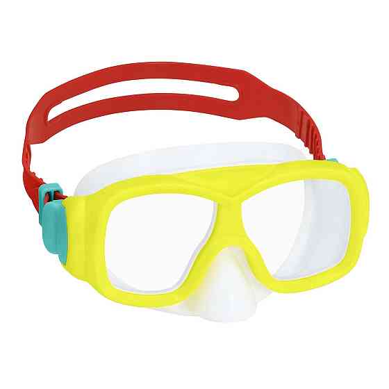Маска для плавания Bestway 22039 красно-желтая Киев
