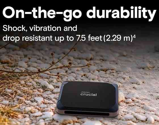 SSD Crucial X9 4 TB 3 шт. NEW! / NEW, Open Box! Харків