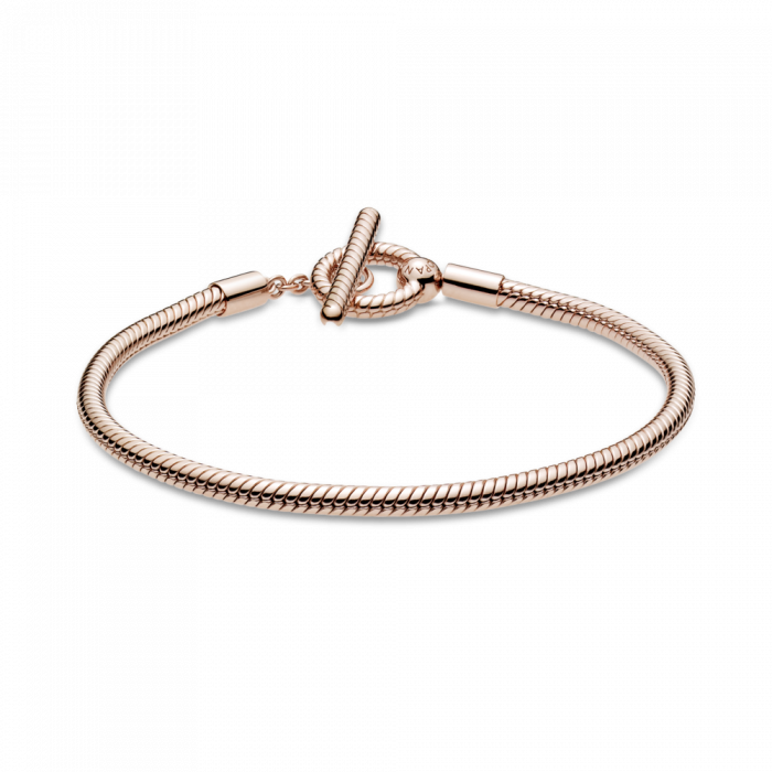 Срібний браслет для намистин Пандора  із T-застібкою 589087C00 MasterSem Київ - фото 2