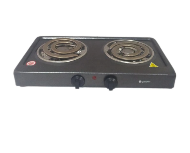 Плита електрична настільна двоконфорочна Domotec MS 5532 з широкою спіраллю 4790 Одеса - фото 2