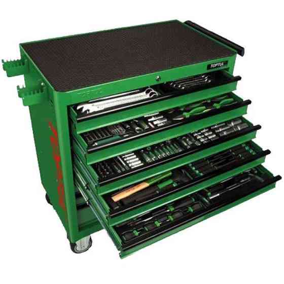 Набір інструментів у візку TOPTUL 8 секцій 360 од. JUMBO GT-36001 Одеса