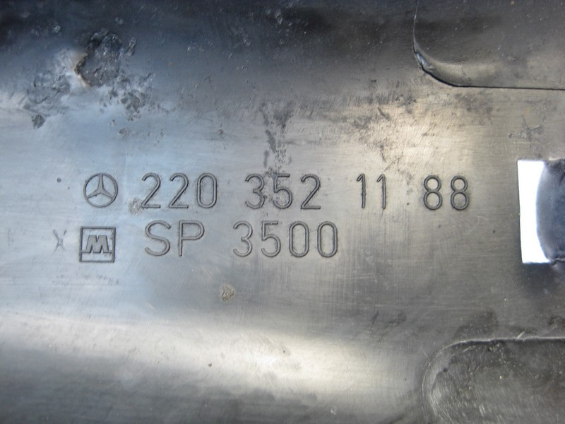 Mercedes-Benz  A2203521188 Облицювання заднього нижнього важеля під стійку S-Class W220 CL C215 Одесса - изображение 3