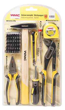 Набор шарнирно-губцевого инструмента 50пр. WMC TOOLS 1050 Одесса