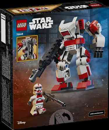 Конструктор LEGO Star Wars TM Робот ударного клону-солдата 151 Деталь ( 75448 ) Харків