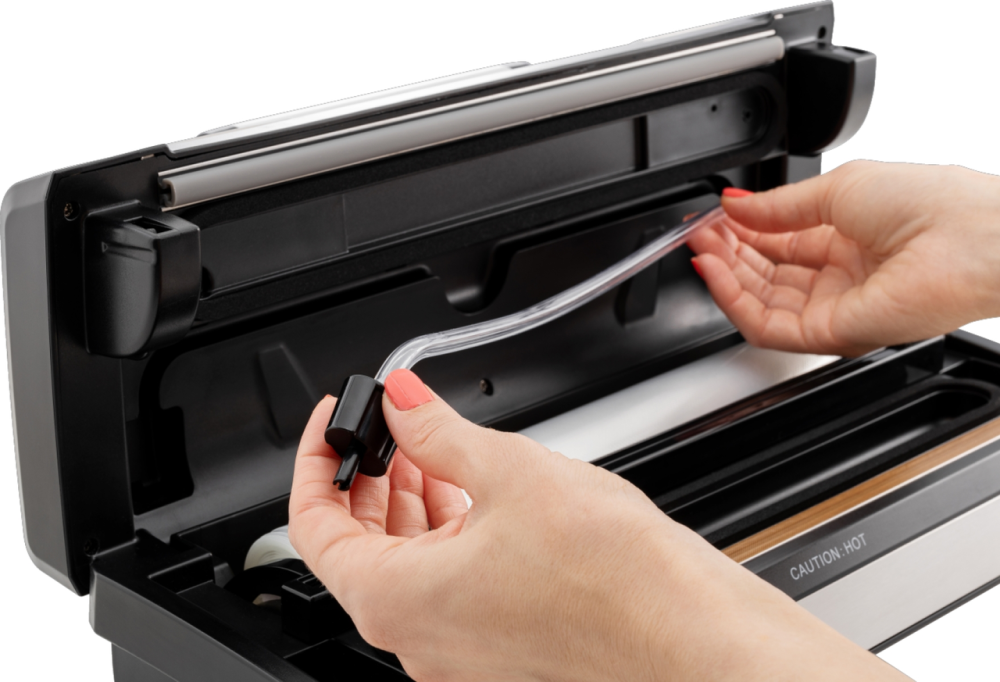 Вакуумний пакувальник Gorenje VS120E Pro ( сріблястий з чорним ) Харьков - изображение 6