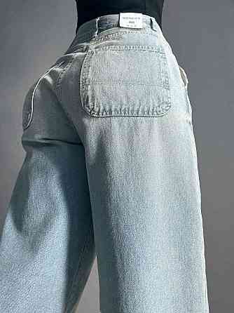 Джинси жіночі Its Basic 3097 SKATER jeans широкі з косими кишенями блакитні, блакитний, 36, 36, 76 с Одеса