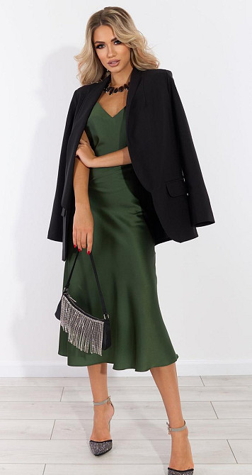 Шовкове плаття — комбінація Київ - фото 3