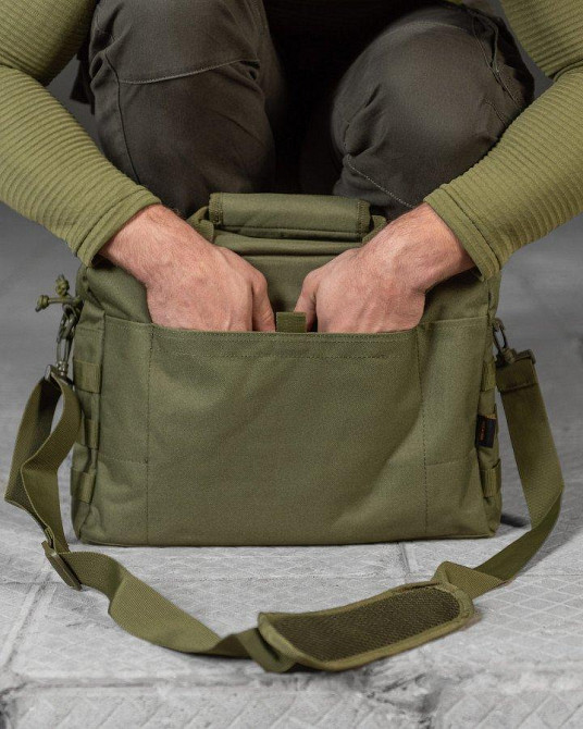 Сумка административная тактическая  СКГ  olive ВТ0529 Одесса - изображение 4