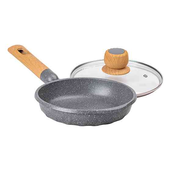 Сковорода з антипригарним покриттям Ø 20 см, сірий мрамор Київ