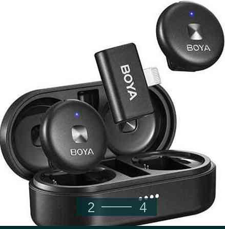 Микрофон: BOYA Omic-D Wireless Lavalier Lapel Mini Киев