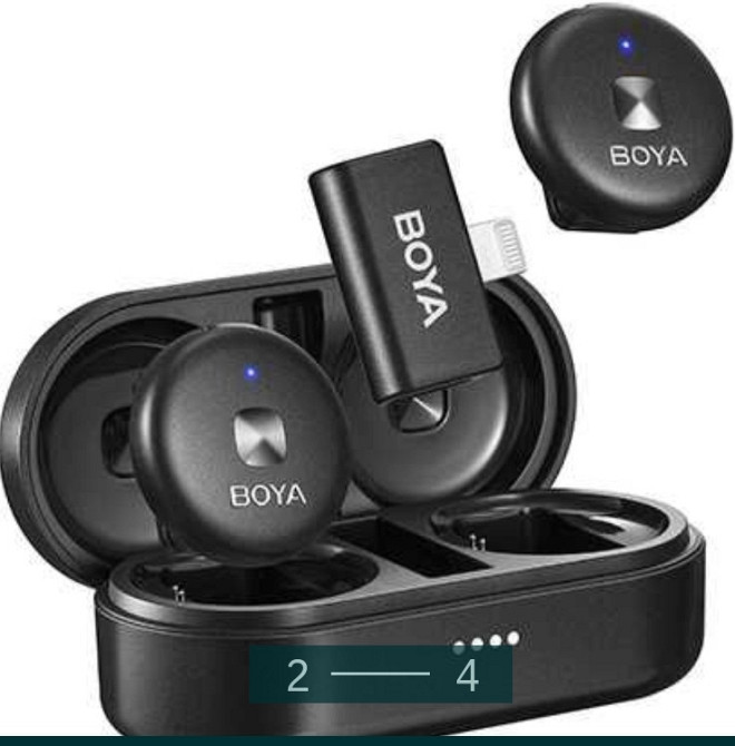 Микрофон: BOYA Omic-D Wireless Lavalier Lapel Mini Киев - изображение 2