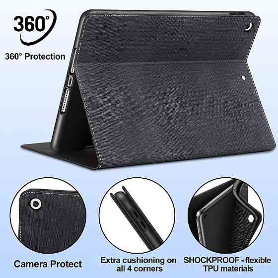 Фирменный защитный чехол-книжка DTH-PANDA для iPad 10.2