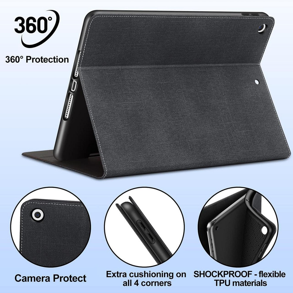 Фирменный защитный чехол-книжка DTH-PANDA для iPad 10.2