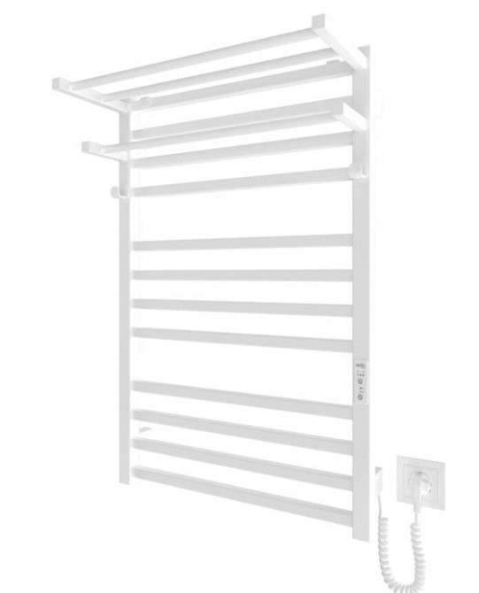 Полиця для рушників навісна HF Sheffield 520x204 white matt Київ - фото 4