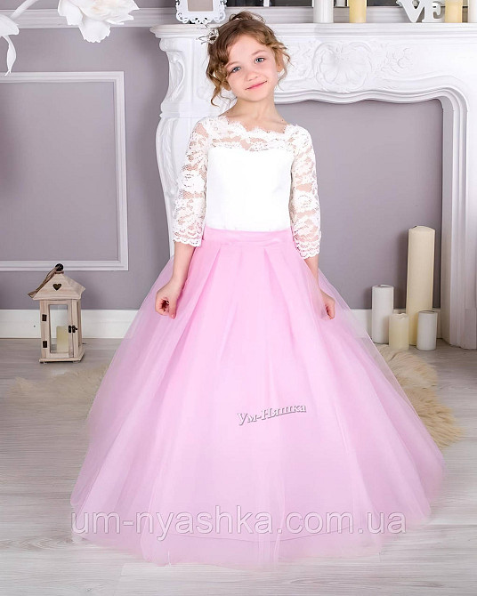 Длинное нарядное платье Мелиса на 6-7 лет Кривой Рог - изображение 3