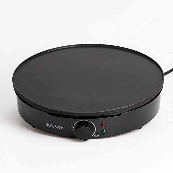 Млинниця електрична Sokany SK-BBQ-842 електромлинниця Ø30 см автоматична млинниця для дому професійна Коломия