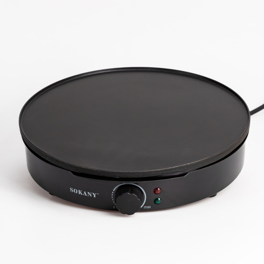 Млинниця електрична Sokany SK-BBQ-842 електромлинниця Ø30 см автоматична млинниця для дому професійна Коломия - фото 1