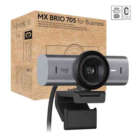 Веб-камера Logitech MX Brio 705 Graphite (960-001530) Сірий Харьков