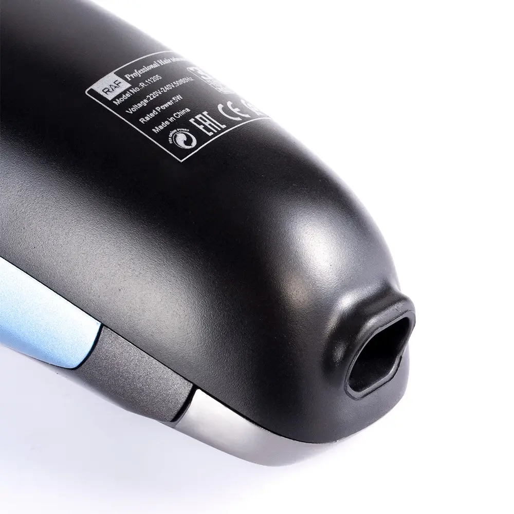 Електробритва RAF R11205 акумуляторна з трьома плаваючими головками, сухе гоління, тример, USB, чорна Одеса - фото 6