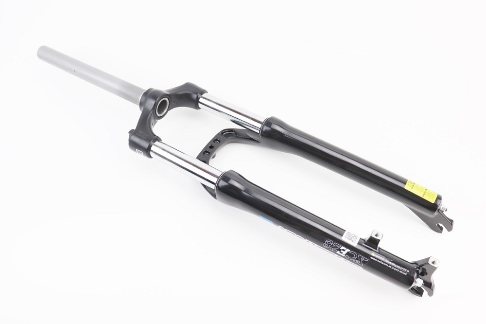 Вилка 26" амортизаційна, без різьби 1-1/8" (28,6мм), шток 255мм, з ходом 100мм, Disk-brake, Preload, алюмінієва, чорна XCE 28 Київ - фото 2