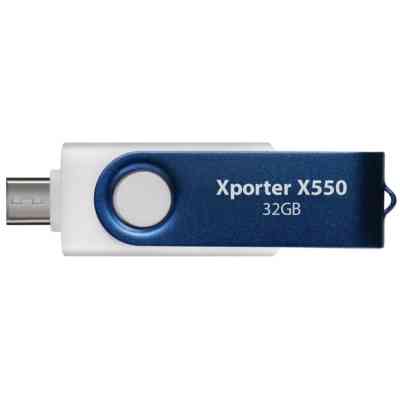 USB флеш накопитель Patriot 32GB Xporter X550 USB 3.2/Type-C (PS32GX550AAD) Винница