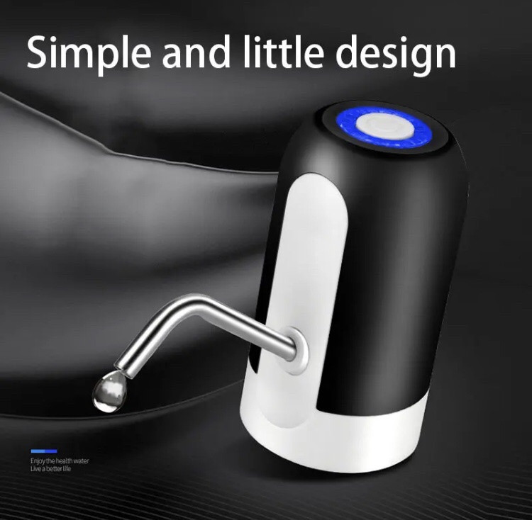 Помпа для води електрична (Диспансер для води) на акумуляторній батареї, плавно набирає воду без бризок Київ - фото 4