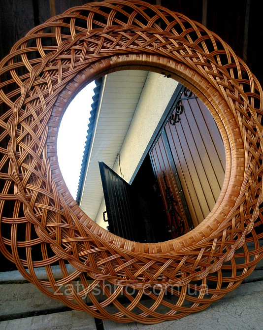 Дзеркало з лози Київ - фото 2