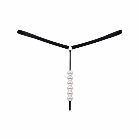 Трусики з намистинами жіночі еротичні стрінги з перлинами інтимна білизна Київ