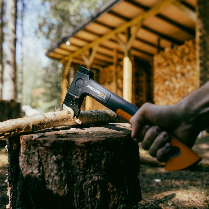 Універсальна Сокира з чохлом Fiskars "X-series X14 XS" (1069102) Сталь Нововолинськ - фото 7