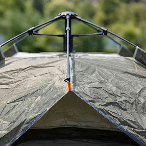 Автоматическая трехместная палатка для кемпинга Хаки Киев
