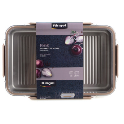 Пищевой контейнер Ringel Meyer прямокутний нержавіюча сталь 3000 мл (RG-9101/3000) Винница - изображение 5