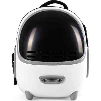 Переноска для животных Lapka с вентиляцией белая (PCB-01-W) Винница