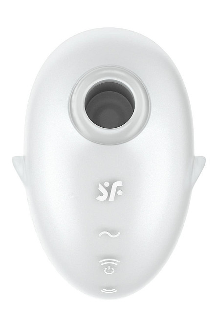 Вакуумный стимулятор вибратор Satisfyer Cutie Ghost белый, 9.1 см Sex Aura Киев - изображение 2