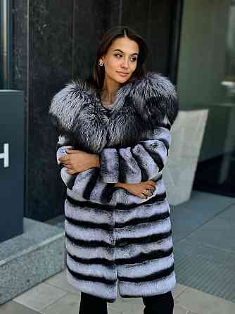 Натуральная шуба из шиншиллы XXL Харьков