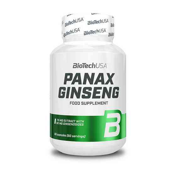 Екстракт женьшеню BioTech Panax Ginseng 60 caps Луцьк