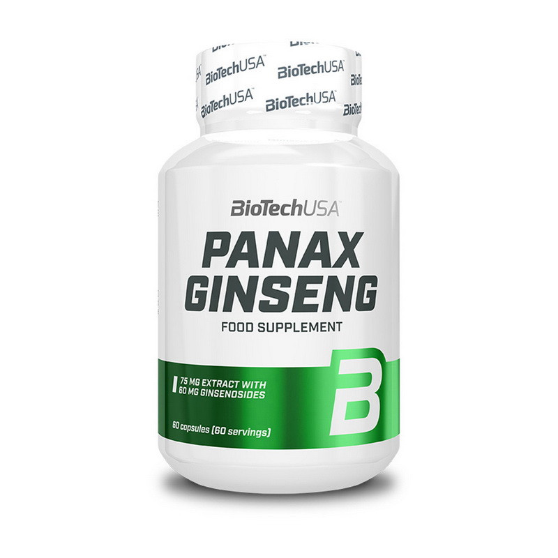 Екстракт женьшеню BioTech Panax Ginseng 60 caps Луцьк - фото 1