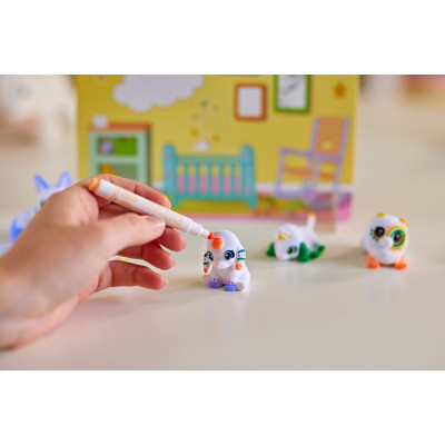 Набір для творчості Crayola Washimals Домашні тваринки, , з фломастерами 5 шт (74-7516) Вінниця - фото 2