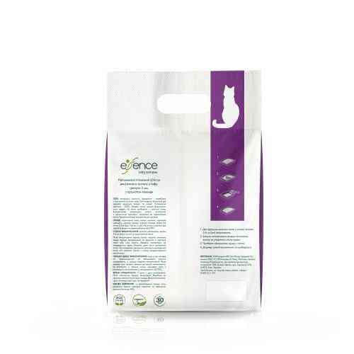 Наповнювач для котячого туалету Essence з тофу, з ароматом лаванди, 6 л Київ