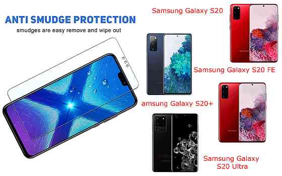Защитное стекло NeoGlass для Samsung Galaxy S20, S20 FE, S20+, S20 Ultra – ультрапрозрачное и устойчивое Киев