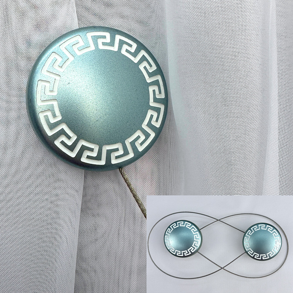 Магниты для штор и гардин Афина 2 шт Голубой (81-264) Киев - изображение 1