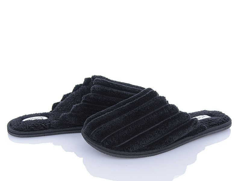 Хатні капці підліткові хлопчик чорні PaGo вельвет 37 Одеса - фото 3