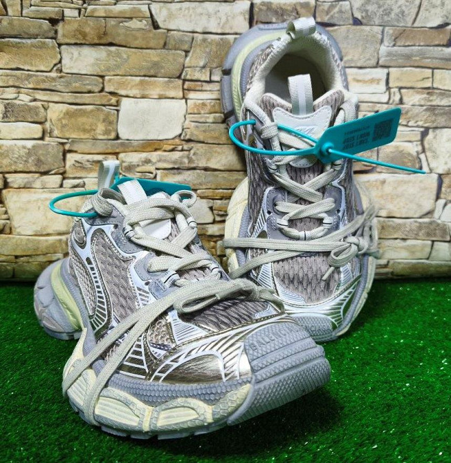 Кроссовки BALENCIAGA 3XL Sneaker Dirty Beige,оригинал р. 37 (25см стелька) полномеры Киев - изображение 5