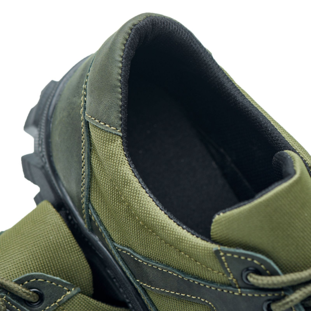 Кросівки тактичні з натуральної шкіри та кордури колір хакі 46 (30,5) Харків - фото 8